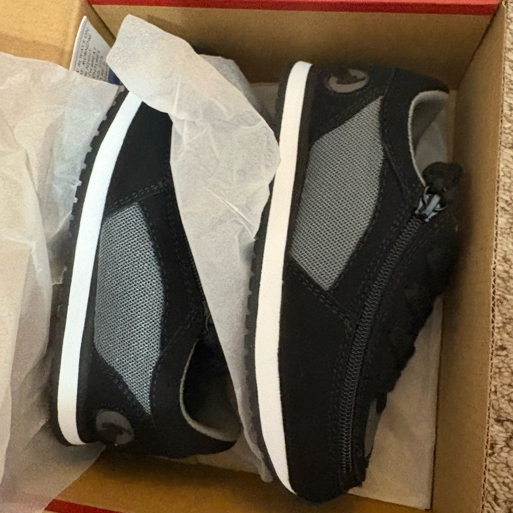 Billy Footwear Black/Charcoal Joggers Size 10 Toddler